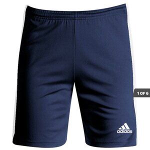 adidas Squadra 21 Soccer Shorts Men’s Blue Size S AEROREADY Athletic Training